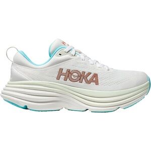 NWOB Hoka Bondi 8 Sneakers in Frost / Rose Gold